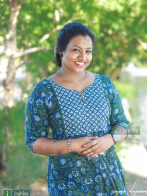 PRINTED COTTON KURTA SET