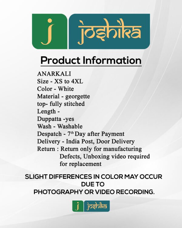 FLORAL PRINTED ANARKALI KURTA WITH DUPATTA - Image 8