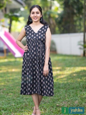 SLEEVELESS COTTON FROCK
