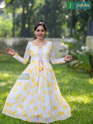 FLORAL CHARM GEORGETTE KURTA