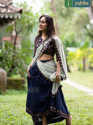 BLUE ELEGANT DAVANI ATTIRE