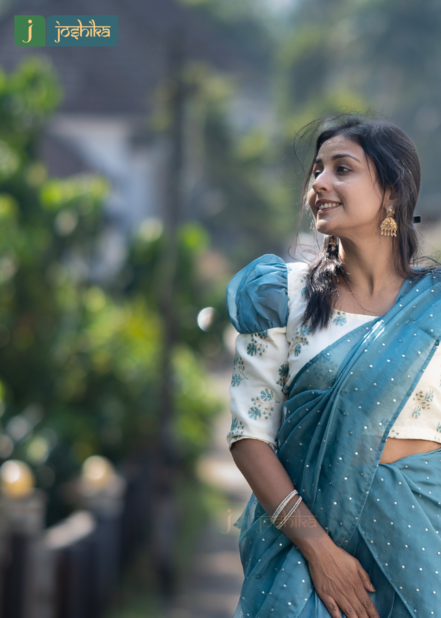 TEAL BLUE CONTEMPORARY DAVANI SET - Image 2