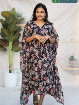 TIMELESS BLACK DESIGNER KAFTAN