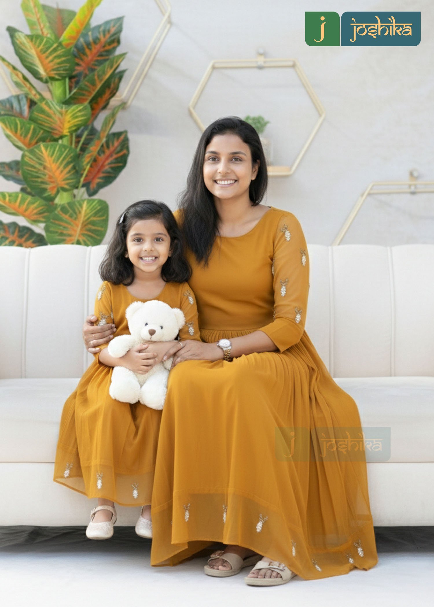 MUSTARD CELEBRATION SPECIAL - MOM & ME SET - Image 2
